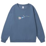 画像4: Unisex Broken Swoosh x Dumbo Crew Neck Sweat shirts ユニセックス 男女兼用ブロークンスウォッシュ×象のダンボプリント スウェット トレーナー (4)