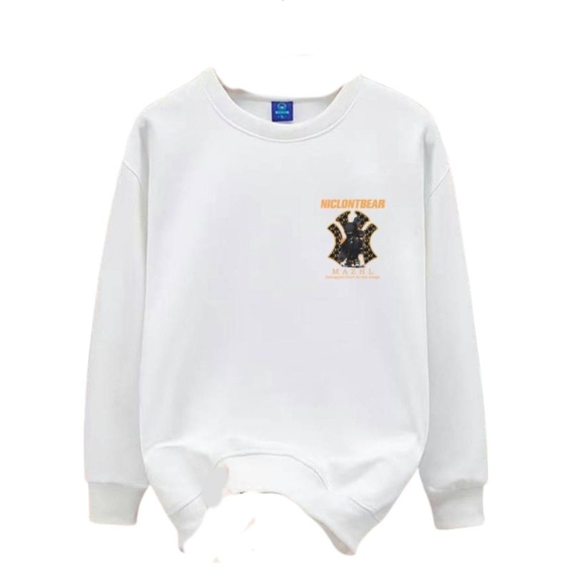 画像3: Unisex NY x Bearbrick kaws Bear Sweat shirts ユニセックス 男女兼用NY×ベアブリックカウズベア プリント スウェット トレーナー (3)