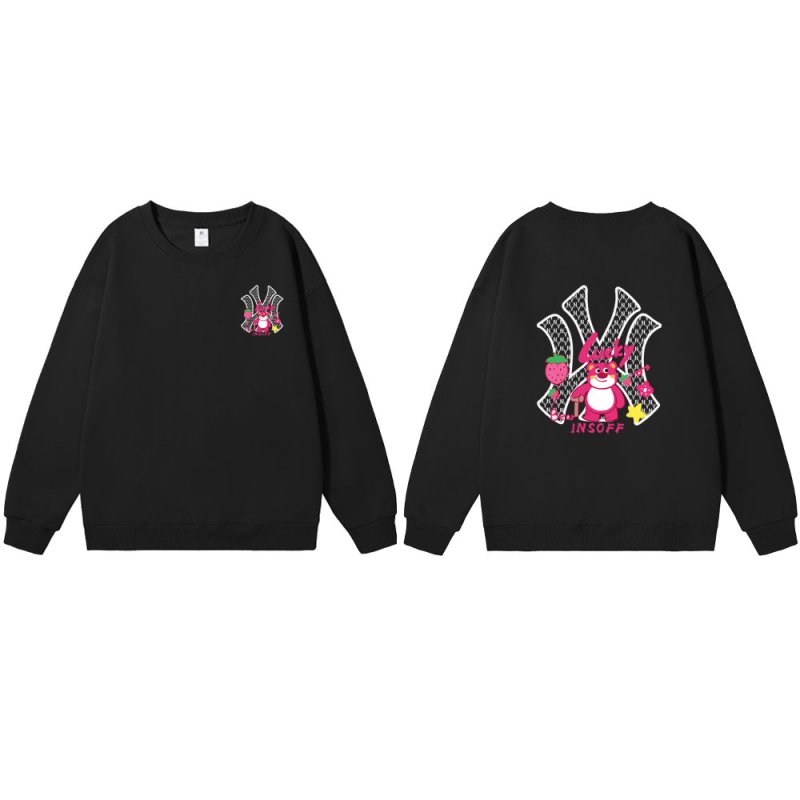画像1: Unisex NY xLotso Crew Neck Sweat shirts ユニセックス 男女兼用NY×ロッツォプリント スウェット トレーナー (1)