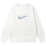 画像3: Unisex Broken Swoosh x Dumbo Crew Neck Sweat shirts ユニセックス 男女兼用ブロークンスウォッシュ×象のダンボプリント スウェット トレーナー (3)