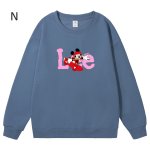 画像14: Unisex Mickey Mouse x Skateboard Crew Neck Sweat shirts ユニセックス 男女兼用ミッキーマウス×スケートボードプリント スウェット トレーナー (14)