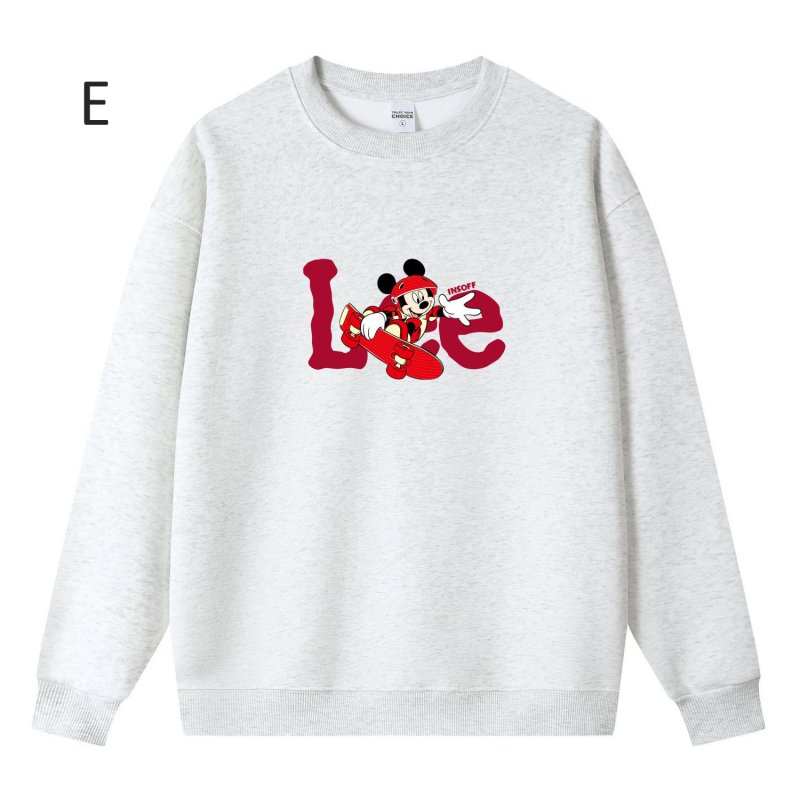 画像5: Unisex Mickey Mouse x Skateboard Crew Neck Sweat shirts ユニセックス 男女兼用ミッキーマウス×スケートボードプリント スウェット トレーナー (5)