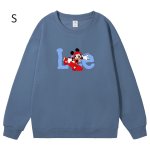 画像19: Unisex Mickey Mouse x Skateboard Crew Neck Sweat shirts ユニセックス 男女兼用ミッキーマウス×スケートボードプリント スウェット トレーナー (19)