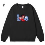 画像16: Unisex Mickey Mouse x Skateboard Crew Neck Sweat shirts ユニセックス 男女兼用ミッキーマウス×スケートボードプリント スウェット トレーナー (16)