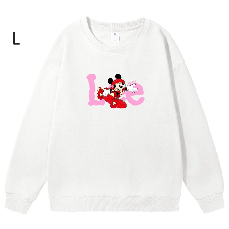 画像12: Unisex Mickey Mouse x Skateboard Crew Neck Sweat shirts ユニセックス 男女兼用ミッキーマウス×スケートボードプリント スウェット トレーナー (12)