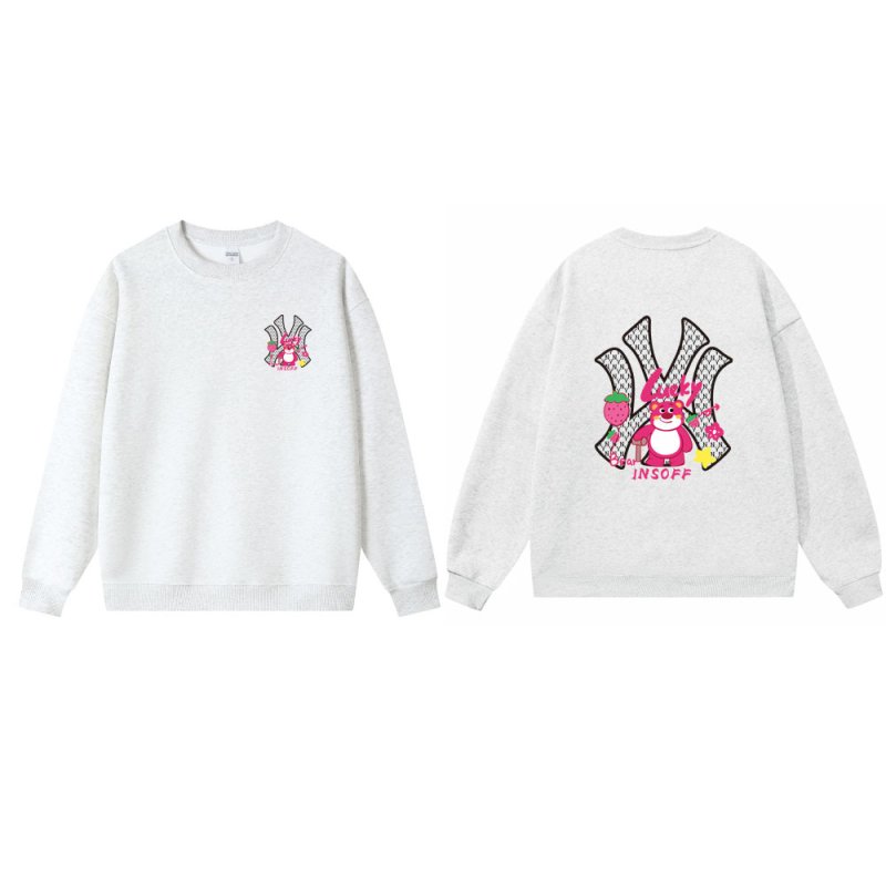 画像4: Unisex NY xLotso Crew Neck Sweat shirts ユニセックス 男女兼用NY×ロッツォプリント スウェット トレーナー (4)