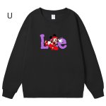 画像21: Unisex Mickey Mouse x Skateboard Crew Neck Sweat shirts ユニセックス 男女兼用ミッキーマウス×スケートボードプリント スウェット トレーナー (21)