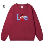画像18: Unisex Mickey Mouse x Skateboard Crew Neck Sweat shirts ユニセックス 男女兼用ミッキーマウス×スケートボードプリント スウェット トレーナー (18)