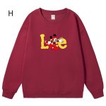 画像8: Unisex Mickey Mouse x Skateboard Crew Neck Sweat shirts ユニセックス 男女兼用ミッキーマウス×スケートボードプリント スウェット トレーナー (8)