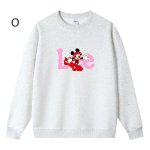 画像15: Unisex Mickey Mouse x Skateboard Crew Neck Sweat shirts ユニセックス 男女兼用ミッキーマウス×スケートボードプリント スウェット トレーナー (15)