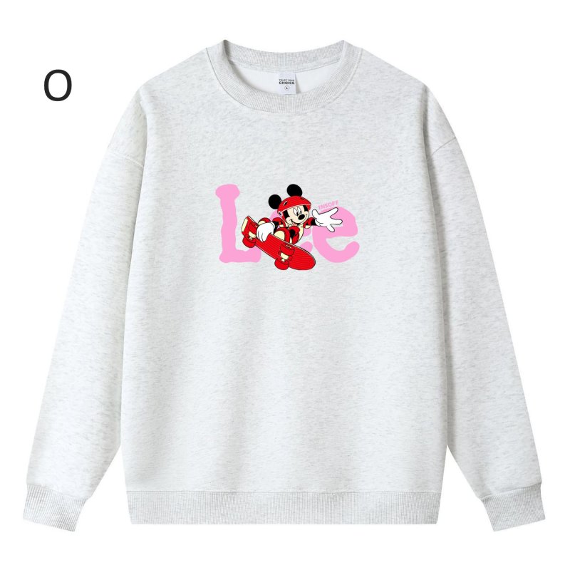 画像15: Unisex Mickey Mouse x Skateboard Crew Neck Sweat shirts ユニセックス 男女兼用ミッキーマウス×スケートボードプリント スウェット トレーナー (15)