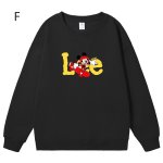 画像6: Unisex Mickey Mouse x Skateboard Crew Neck Sweat shirts ユニセックス 男女兼用ミッキーマウス×スケートボードプリント スウェット トレーナー (6)