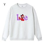 画像25: Unisex Mickey Mouse x Skateboard Crew Neck Sweat shirts ユニセックス 男女兼用ミッキーマウス×スケートボードプリント スウェット トレーナー (25)