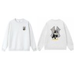 画像3: Unisex NY Hip Hop Cat Print Crew Neck SweatshirtSweat shirts ユニセックス 男女兼用NY×ヒップホップキャット猫プリント スウェット トレーナー (3)