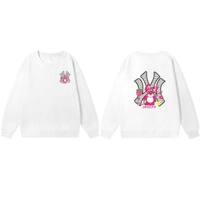 画像2: Unisex NY xLotso Crew Neck Sweat shirts ユニセックス 男女兼用NY×ロッツォプリント スウェット トレーナー (2)