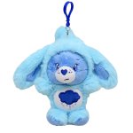 画像6: Care Bears Rabbit Charm カラフル ケアベア  フェイクファーぬいぐるみ マスコットチャーム キーリング (6)