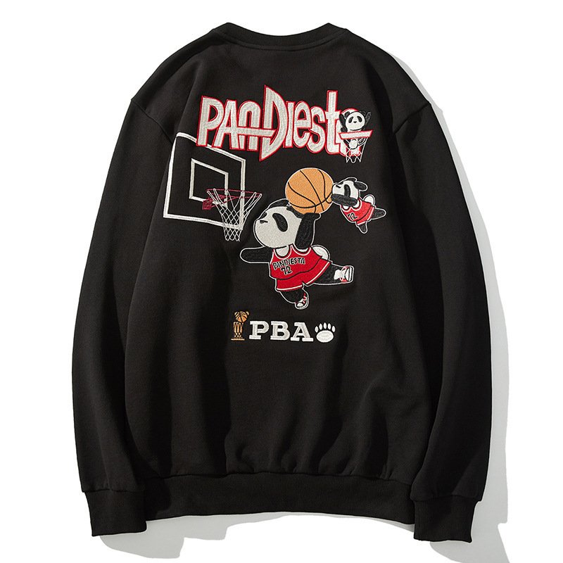 画像2: Unisex  Panda East Trendy Round Neck Sweatshirt 男女兼用パンダイースト スウェット プルオーバー トレーナー (2)