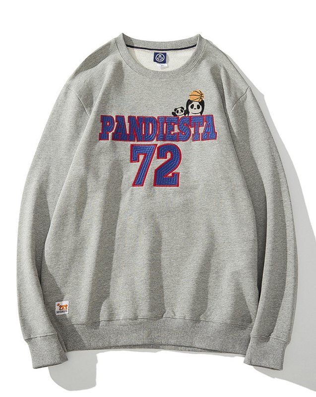 画像7: Unisex  Panda East Trendy Round Neck Sweatshirt 男女兼用パンダイースト スウェット プルオーバー トレーナー (7)