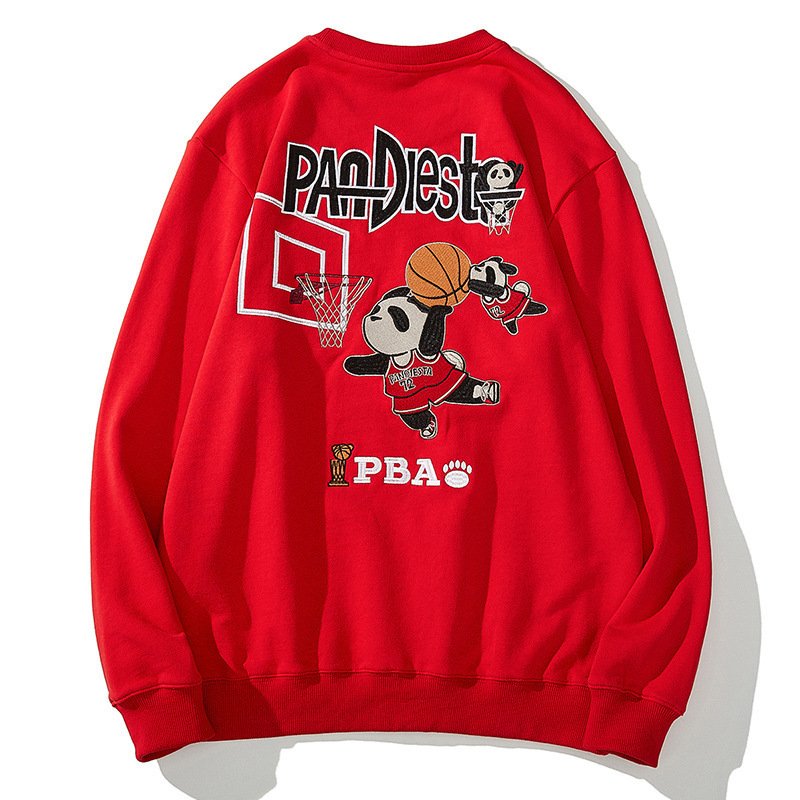 画像4: Unisex  Panda East Trendy Round Neck Sweatshirt 男女兼用パンダイースト スウェット プルオーバー トレーナー (4)