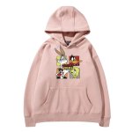 画像4: Bugs Bunny & Looney Tunes Tweety hoodie sweatユニセックス 男女兼用バックスバニー＆ルーニー・テューンズ ボックス プリント スウェットパーカー (4)