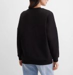 画像3: Unisex Kick Cat & Sunflower Print Round Neck Sweatshirt 男女兼用 キックキャット＆ひまわりプリントスウェット プルオーバー トレーナー (3)