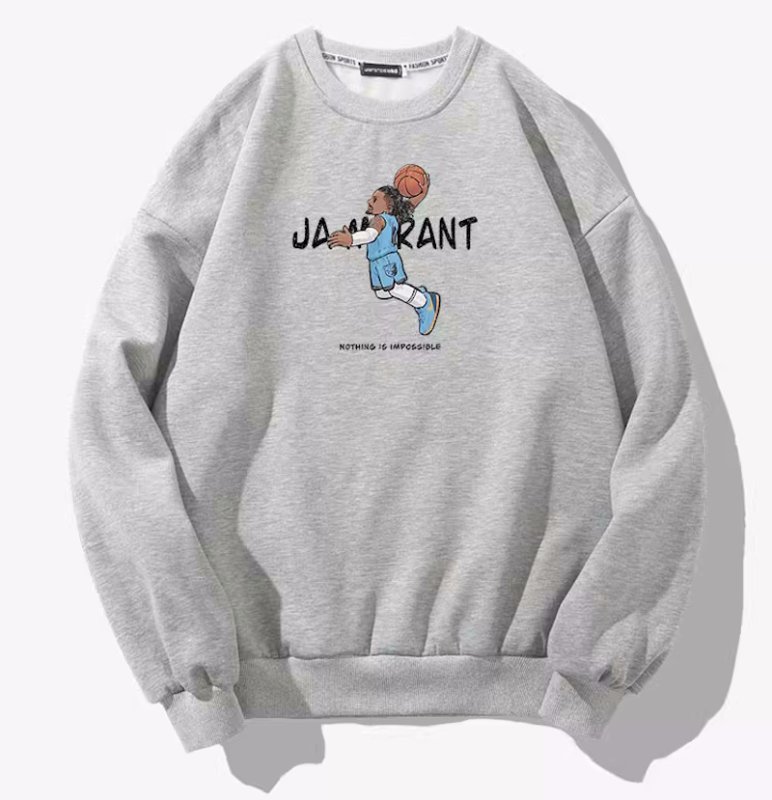 画像3: Unisex Basketball anime print crew neck sweatshirt　 男女兼用バスケットボールアニメプリント スウェット プルオーバー トレーナー (3)