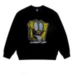 画像5: Unisex Spongebob Abstract Art Print Round Neck Sweatshirt 男女兼用スポンジボブアブストラクトアートプリント スウェット プルオーバー トレーナー (5)