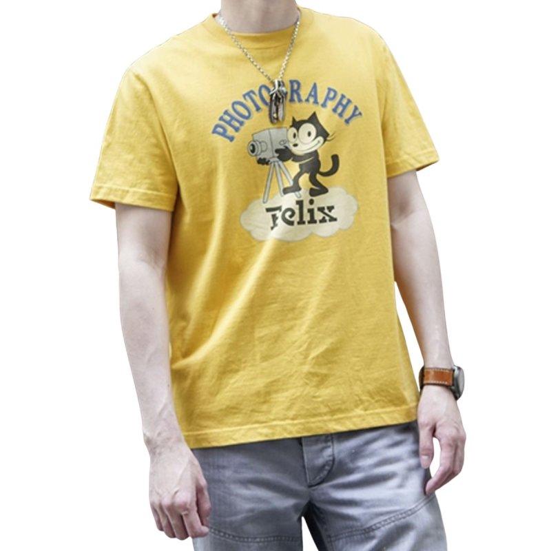 画像6: Vintage Felix the Cat anger graffiti retro nostalgicT-shirt ユニセックス男女兼用 ヴィンテージ風 古着風 アングリー フェリックスザキャット Tシャツ (6)