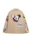 画像3: Unisex Mickey Paint Blazer Jacket ミッキーマウス ペイント ブレザー ジャケット (3)
