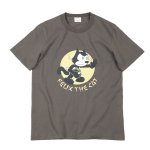 画像1: Vintage Felix the Cat anger graffiti retro nostalgicT-shirt ユニセックス男女兼用 ヴィンテージ風 古着風 アングリー フェリックスザキャット Tシャツ (1)