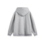 画像5: Angel print & plaid & reversible half-zip large pocket hoodie jacket　ユニセックス 男女兼用天使プリント＆格子縞＆リバーシブルハーフジップポケットフーディージャケット (5)