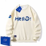 画像3: Unisex Hello Smile x Nasa Print crew neck Sweatshirt 　 男女兼用ハロースマイル×ナサNASAプリント スウェット プルオーバー トレーナー (3)