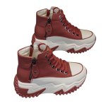 画像4: Muffin daddy high cut lace-up sneakers boots ユニセックス男女兼用厚底 ハイカット マフィン 厚底 レースアップ スニーカー ブーツ (4)
