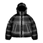 画像1: Zip-up hoodie down jacket coatJacket blouson ユニセックス男女兼用ジップアップボリューミーフーディダウンジャケットコート   ジャンパー (1)