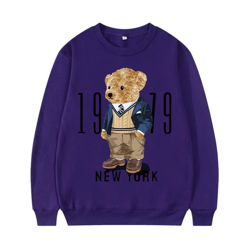 画像8: Unisex 1979 Traditional Bear Print Sweatshirt　 男女兼用1979トラディショナルクマプリントスウェットシャツ プルオーバー トレーナー (8)