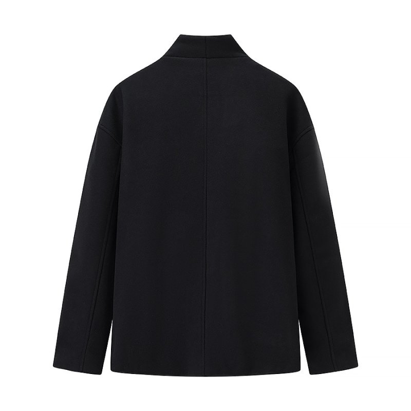 画像5: Double-breasted basic coat jacket　ダブルブレストベーシックコートジャケット (5)