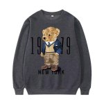 画像4: Unisex 1979 Traditional Bear Print Sweatshirt　 男女兼用1979トラディショナルクマプリントスウェットシャツ プルオーバー トレーナー (4)