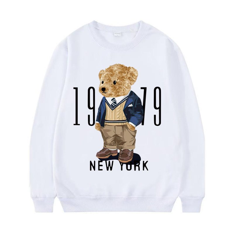 画像3: Unisex 1979 Traditional Bear Print Sweatshirt　 男女兼用1979トラディショナルクマプリントスウェットシャツ プルオーバー トレーナー (3)