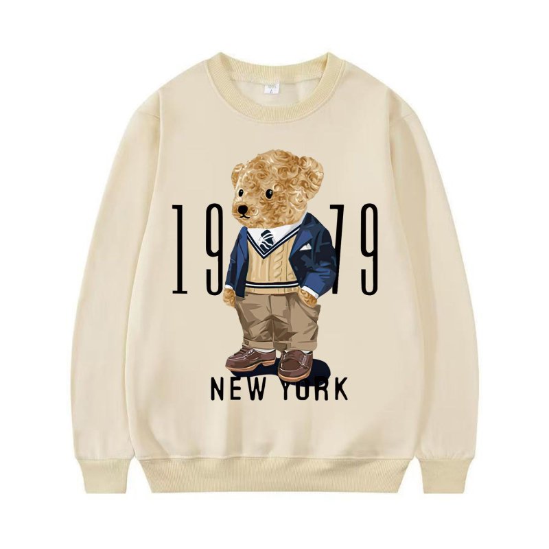 画像5: Unisex 1979 Traditional Bear Print Sweatshirt　 男女兼用1979トラディショナルクマプリントスウェットシャツ プルオーバー トレーナー (5)