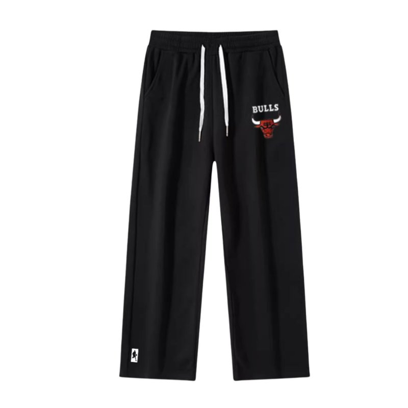 画像7: Men& Women basketball team Chicago Bulls Pants バスケットボール チームプリント スウェットパンツセット シカゴブルズ　 (7)