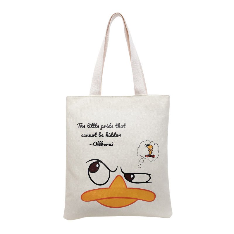 画像3: Tweety Canvas Tote Shoulder Bag　トゥイーティーキャンバストートショルダーバッグ (3)