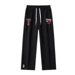 画像3: Men& Women basketball team Chicago Bulls Pants バスケットボール チームプリント スウェットパンツセット シカゴブルズ　 (3)