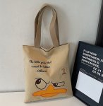 画像4: Tweety Canvas Tote Shoulder Bag　トゥイーティーキャンバストートショルダーバッグ (4)