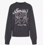 画像6: Woman'sTom & Jerry & Jerry&Smile  Braided Crew Neck Sweater Knit　 トム&ジェリー ジェリー＆スマイル&編み込み 丸首セーター　ニット  (6)