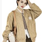 画像2: 25 MLB NY New York Yankees Monogram MA-1 Jumper jacket baseball uniform jacket blouson ユニセッ クス男女兼用MLB NYニューヨークヤンキースモノグラム MA-1ジャンバージャケットスタジアムジャンパー スタジャン ブルゾンバイカージャケット (2)