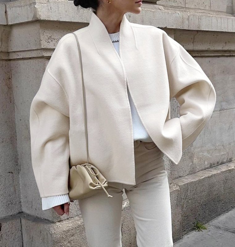 画像6: Women's Slimming short jacket coat 　スリミングショート丈コート ジャケット (6)