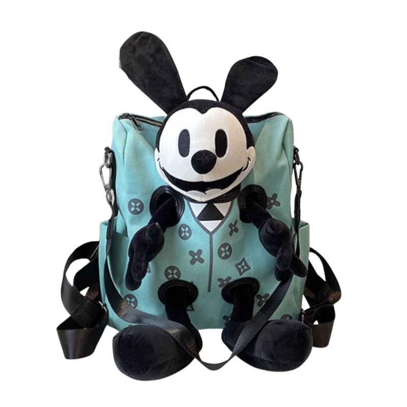 画像3: Unisex Oswald the Lucky Rabbit Tote Shoulder Backpack Bag　ユニセックス　男女兼用オズワルド・ザ・ラッキー・ラビット トートショルダー　バックパックバッグ ぬいぐるみバッグ (3)