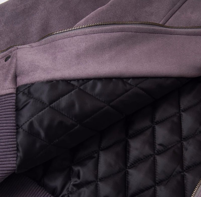 画像8:  Tom & Jerry Embroidered Quilted Stand Collar Stadium Jacketblouson トム&ジェリー刺繍内側キルティングスタンドカラージャケットスタジャンブルゾン (8)