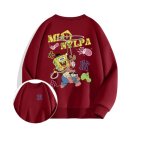 画像5: Unisex Spongebob x NY  Print Sweatshirt　 男女兼用スポンジボブ×NYプリントスウェット プルオーバー トレーナー (5)