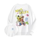 画像4: Unisex Spongebob x NY  Print Sweatshirt　 男女兼用スポンジボブ×NYプリントスウェット プルオーバー トレーナー (4)